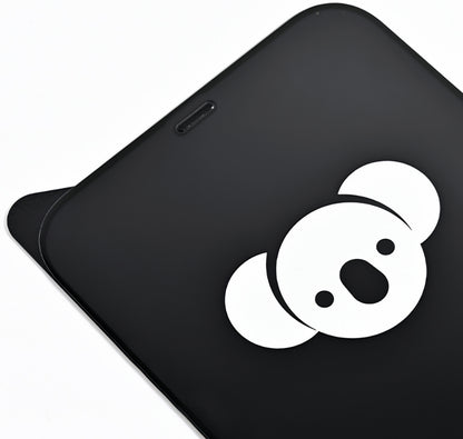 Skjermbeskyttelse Bear HD for Apple iPhone 17 Air, Herdet glass, Full lim, Svart
