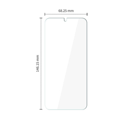 Skjermbeskytter Tech-Protect for Samsung Galaxy S26 S942, Herdet Glass, Full Lim, Sett med 10 stykker