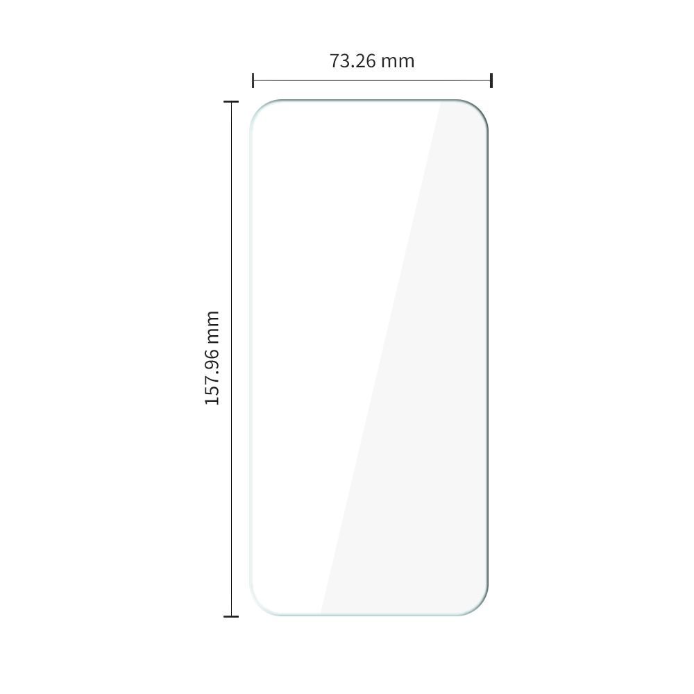 Beskyttelsesfolie for skjerm og bakre kamera Tech-Protect Quick Set+ for Samsung Galaxy A57 5G, Herdet glass, Full lim, Sett med 3 stykker