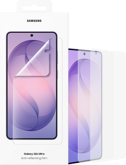 Skjermbeskytter Anti-reflecting for Samsung Galaxy S26 Ultra S948, Plast, Sett med 2 stykker EF-US948CTEGWW
