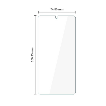 Tech-Protect FIT+ skjermbeskyttelsesfilm for Samsung Galaxy S26 Ultra S948, Herdet glass, Full lim, Sett med 2 stk