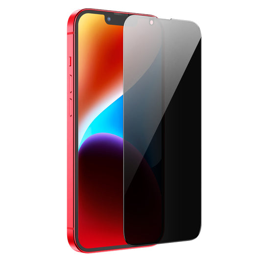 Skjermbeskytter Privacy HOCO G15 for Apple iPhone 12 / 12 Pro, Herdet Glass, Full Lim, 5D