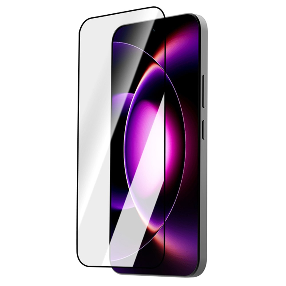 Lereach skjermbeskyttelse for Xiaomi 17T Pro, Herdet glass, Full lim, Svart