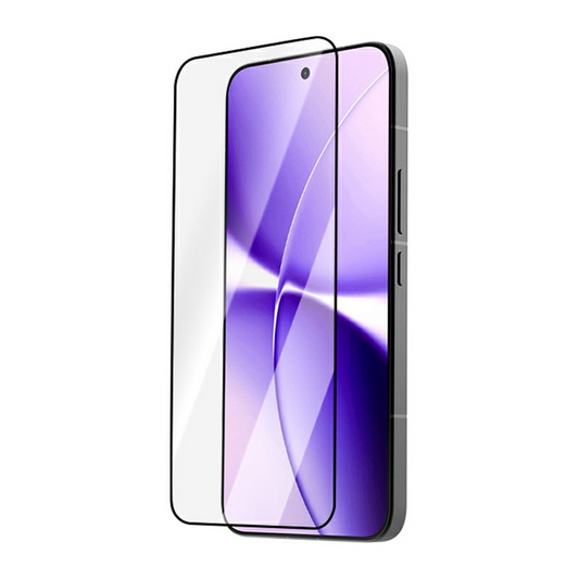 Lereach skjermbeskyttelsesfilm for Xiaomi Poco X8 Pro Max, Herdet glass, Full lim, Svart