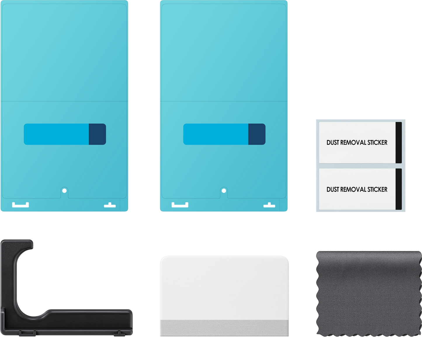 Anti-reflekterende skjermbeskyttelse for Samsung Galaxy Z Fold8 F971, plast, sett med 2 stk EF-UF971CTEGWW