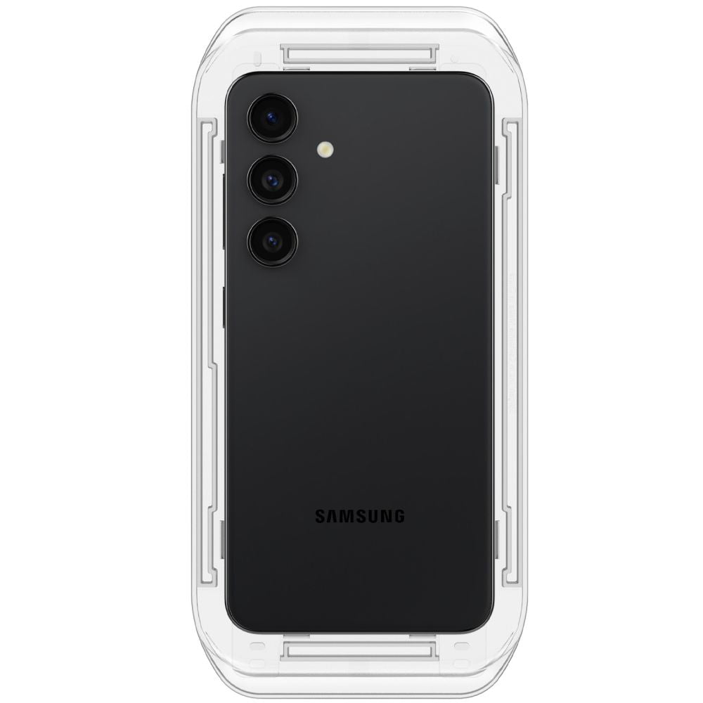 Skjermbeskytter Spigen GlastR EZ FIT for Samsung Galaxy S25+ S936 / S24+ S926, Herdet Glass, Full Lim, Sett med 2 stykker AGL07432