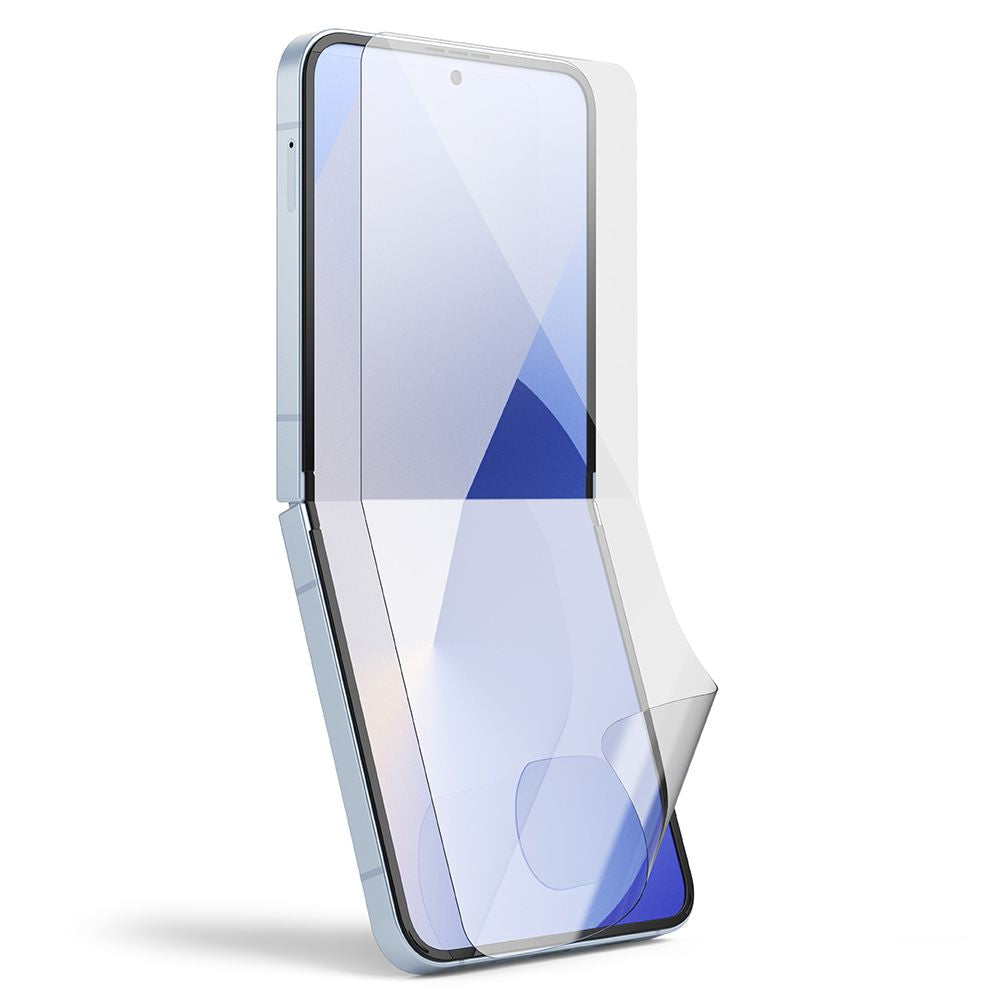 Beskyttelsesfolie for Ringke Dual Easy innvendig skjerm for Samsung Galaxy Z Flip6 F741, Plast, Sett med 2 stykker