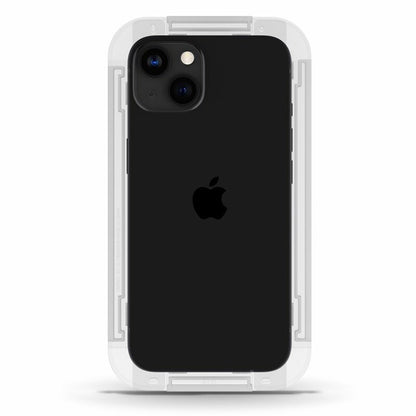 Skjermbeskytter Spigen GlastR EZ FIT for Apple iPhone 17e / 16e / 14 / 13 Pro, Herdet glass, Full lim, Sett med 2 stykker AGL03385