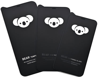 Skjermbeskyttelse Bear HD for Apple iPhone 17 Air, Herdet glass, Full lim, Svart