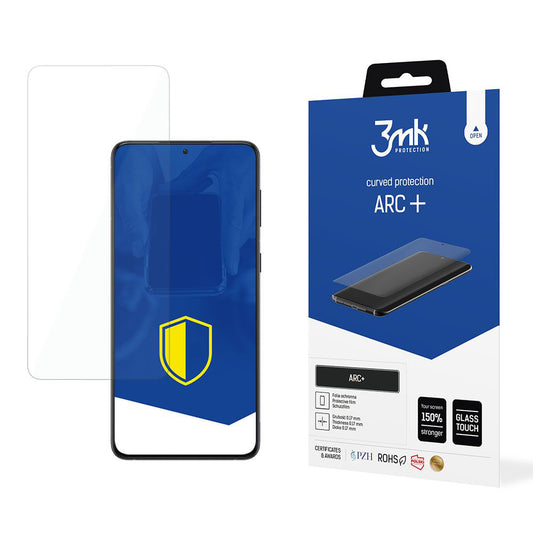 Skjermbeskyttelsesfilm 3MK ARC+ for Samsung Galaxy S21 5G G991, plast