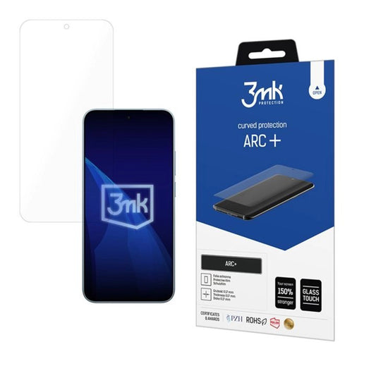 Skjermbeskyttelsesfolie 3MK ARC+ for Xiaomi Redmi Note 15 Pro 5G, Plast