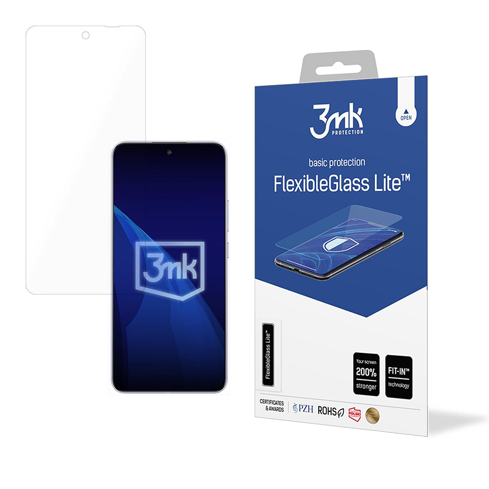 Skjermbeskyttelsesfilm 3MK FlexibleGlass Lite for Oppo A5 Pro 4G / A5 Pro, Fleksibelt glass, Full lim