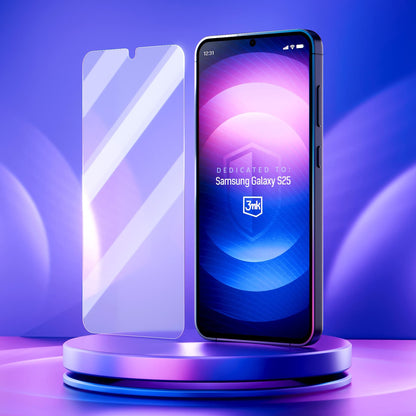 Skjermbeskyttelsesfilm 3MK FlexibleGlass Max for Samsung Galaxy A52s 5G A528 / A52 5G A526 / A52 A525, Fleksibelt glass, Full lim, Svart