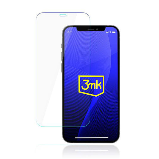3MK FlexibleGlass skjermbeskyttelse for Apple iPhone 12 Pro Max, fleksibelt glass, full lim
