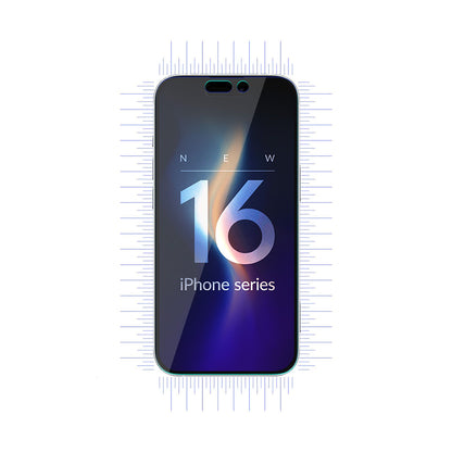3MK FlexibleGlass skjermbeskyttelse for Apple iPhone 16 Pro, fleksibelt glass, full lim