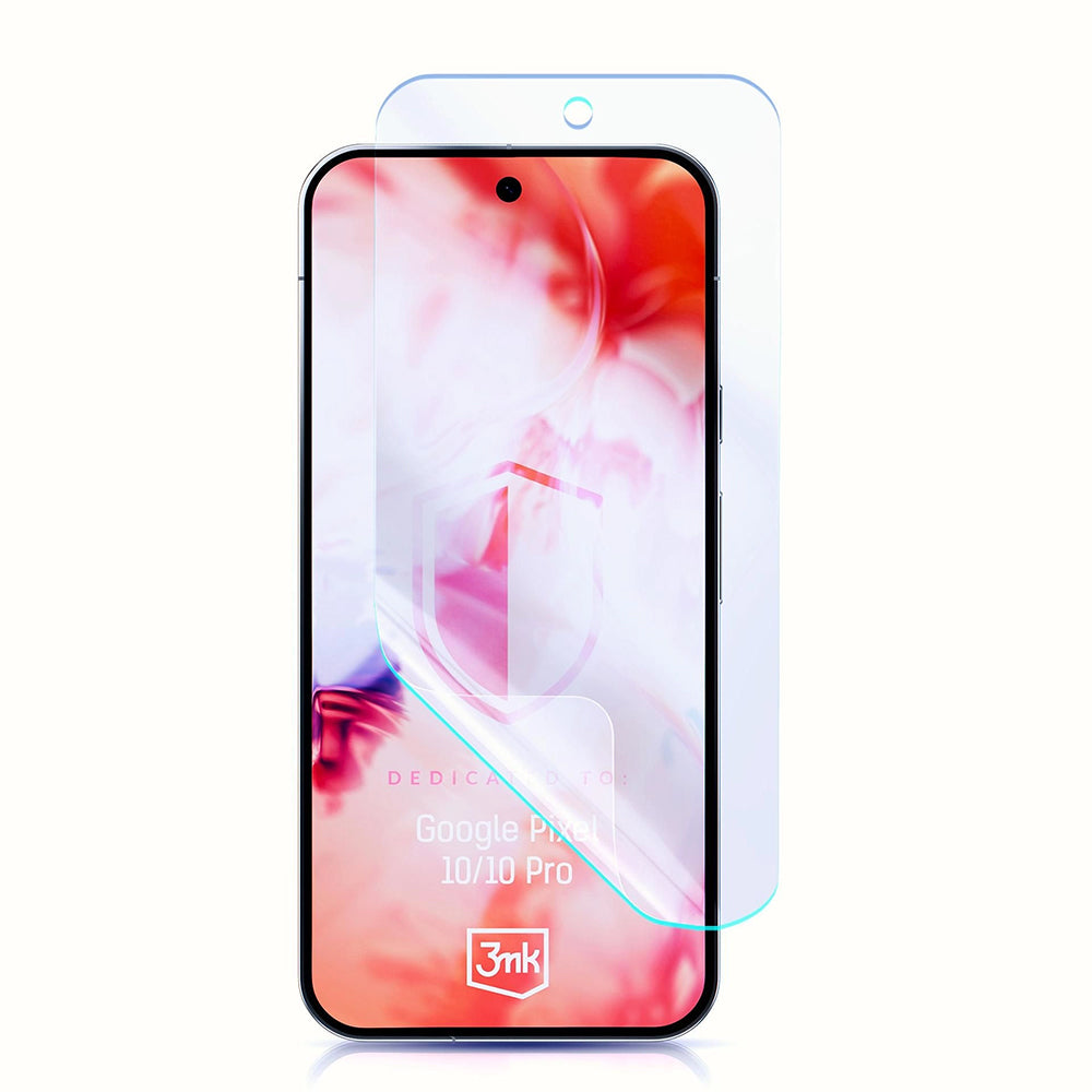 3MK FlexibleGlass skjermbeskyttelse for Google Pixel 10 Pro / 10, fleksibelt glass, full lim