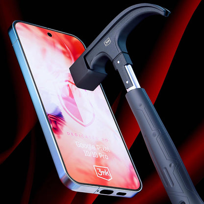 3MK FlexibleGlass skjermbeskyttelse for Google Pixel 10 Pro / 10, fleksibelt glass, full lim