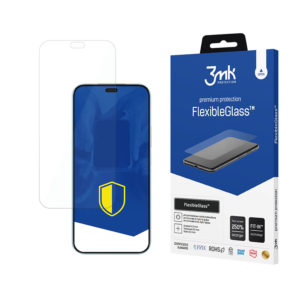3MK FlexibleGlass skjermbeskyttelse for Honor 200 Lite, fleksibelt glass, full lim