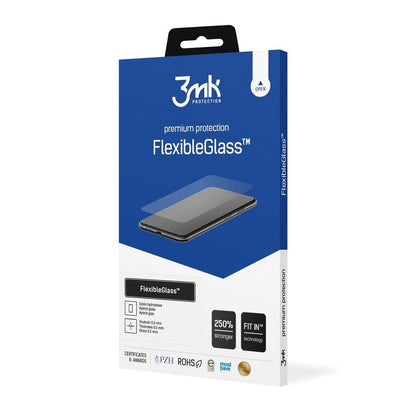 Skjermbeskyttelsesfilm 3MK FlexibleGlass for Motorola Edge 70 Max, Fleksibelt glass, Full lim