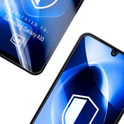 Skjermbeskytter 3MK FlexibleGlass for Samsung Galaxy A26 A266 / A16 5G A166 / A16 4G A165 / M16 M166, Fleksibelt Glass, Full Lim