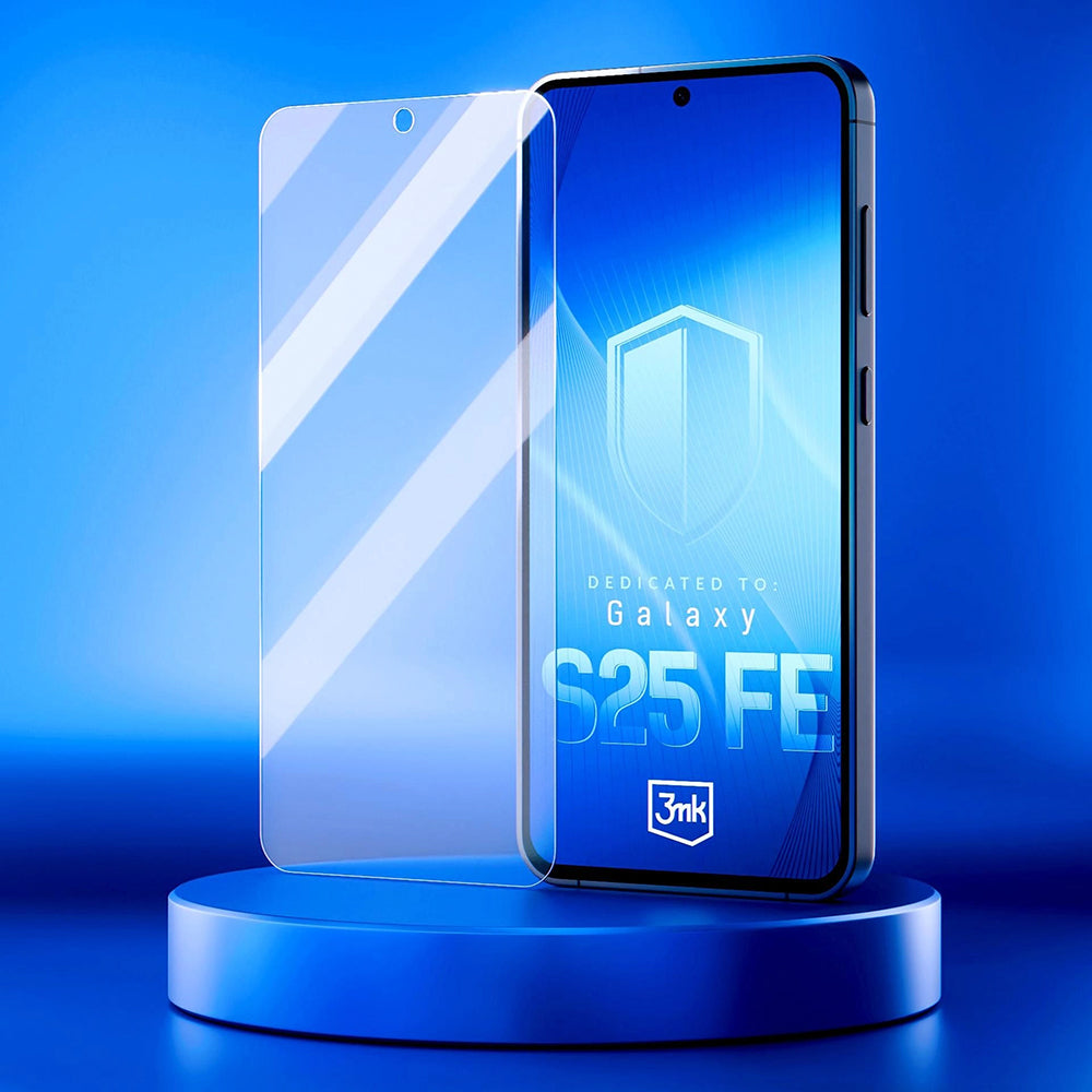 Skjermbeskytter 3MK FlexibleGlass for Samsung Galaxy S25 FE, Fleksibelt Glass, Full Lim