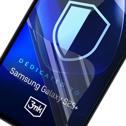 Skjermbeskyttelsesfilm 3MK FlexibleGlass for Samsung Galaxy S25+ S936, Fleksibelt glass, Full lim