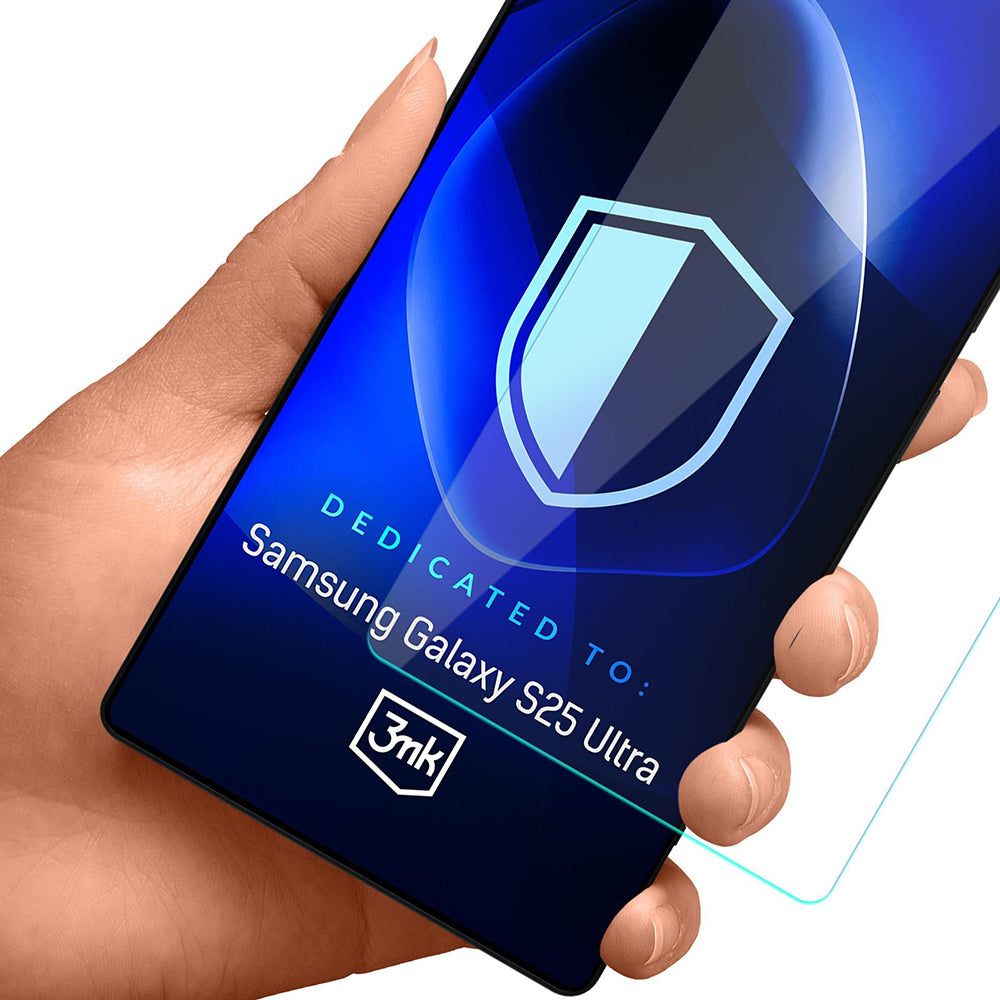 Skjermbeskyttelsesfilm 3MK FlexibleGlass for Samsung Galaxy S25 Ultra S938, Fleksibelt glass, Full lim