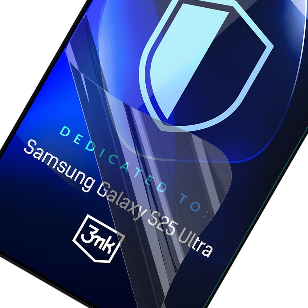 Skjermbeskyttelsesfilm 3MK FlexibleGlass for Samsung Galaxy S25 Ultra S938, Fleksibelt glass, Full lim