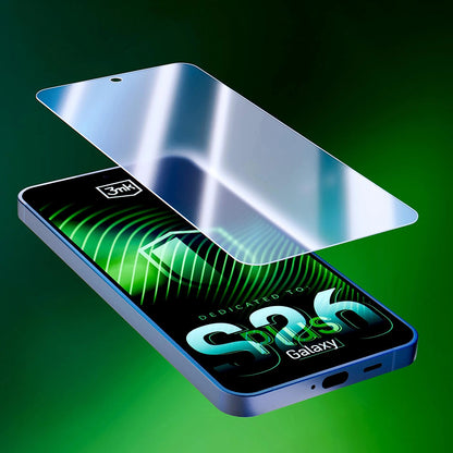 Skjermbeskytter 3MK FlexibleGlass for Samsung Galaxy S26 Ultra S948, Fleksibelt Glass, Full Lim