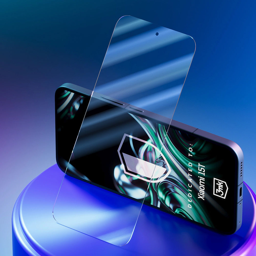 Skjermbeskytter 3MK FlexibleGlass for Xiaomi 15T, Fleksibelt Glass, Full Lim