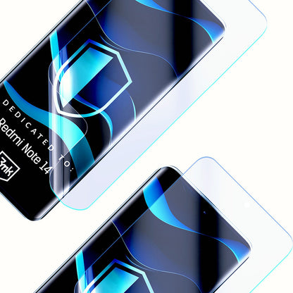 3MK FlexibleGlass skjermbeskyttelse for Xiaomi Redmi Note 14 4G (Standard), fleksibelt glass, full lim