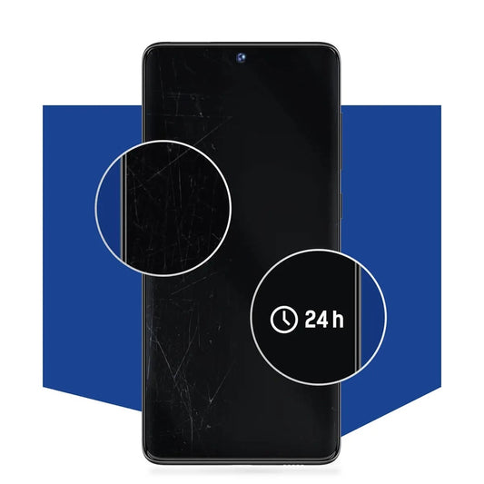 3MK HardGlass skjermbeskyttelsesfilm for Honor 400 Smart 4G / 400 Smart 5G, Herdet glass, Full lim