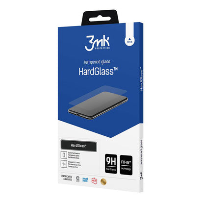 3MK HardGlass skjermbeskyttelsesfilm for Honor 400 Smart 4G / 400 Smart 5G, Herdet glass, Full lim