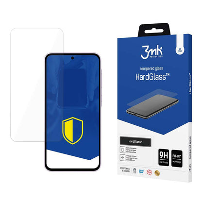 3MK HardGlass Skjermbeskyttelse for Samsung Galaxy A55 5G A556 / A35 5G A356, Herdet Glass, Full Lim