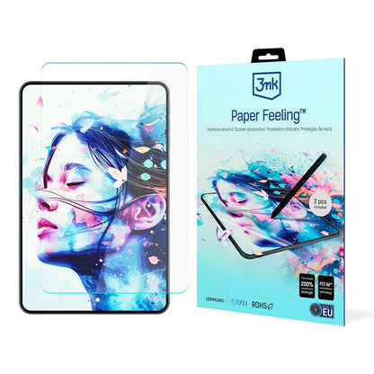 Skjermbeskyttelsesfilm 3MK Paper Feeling for Apple iPad (2025) / (2022), plast, sett med 2 stk