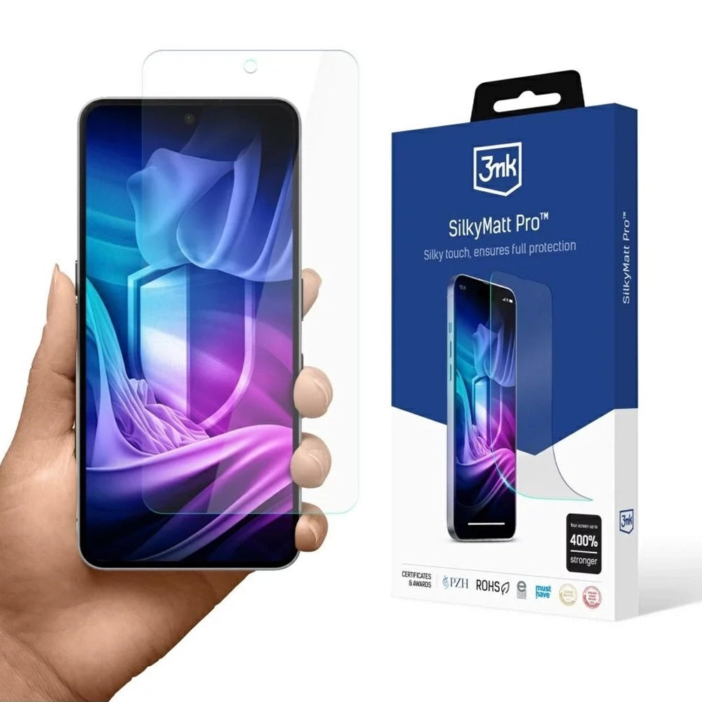 Matt skjermbeskyttelsesfilm 3MK Silky Pro for Nothing Phone (3a) / Phone (3a) Pro, plast