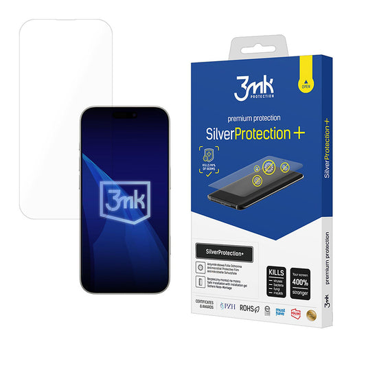 Skjermbeskyttelsesfolie 3MK Silver Protect+ for Apple iPhone 17 Pro, Plast