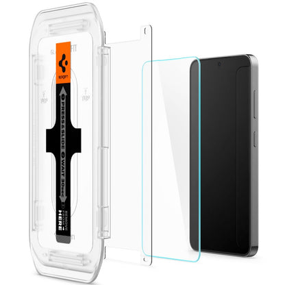 Skjermbeskytter Spigen GlastR EZ FIT for Samsung Galaxy S25+ S936 / S24+ S926, Herdet Glass, Full Lim, Sett med 2 stykker AGL07432