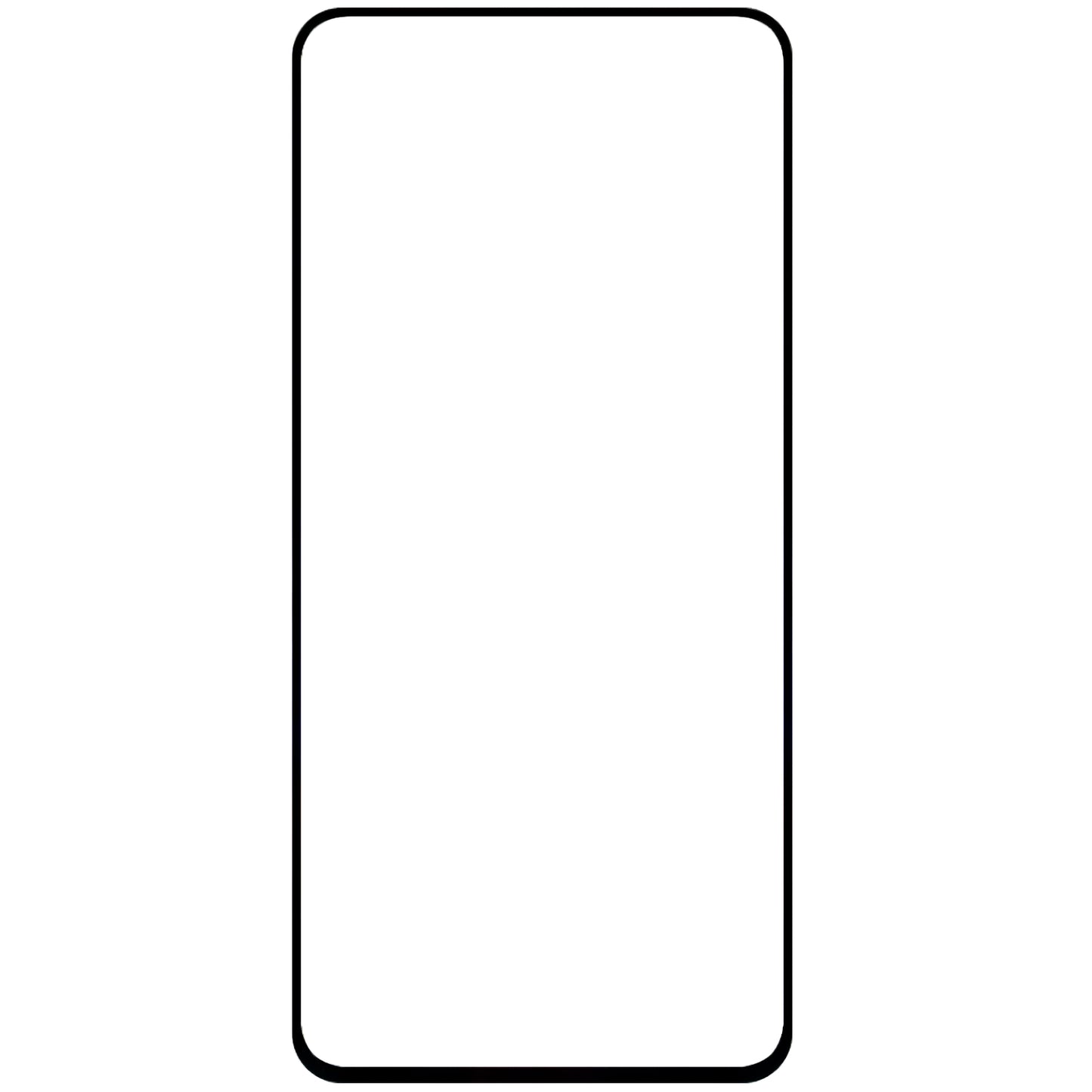 Beskyttelsesfolie Blue Shield for Samsung Galaxy A35 5G A356, Herdet Glass, Full Lim, Etuivennlig, Svart