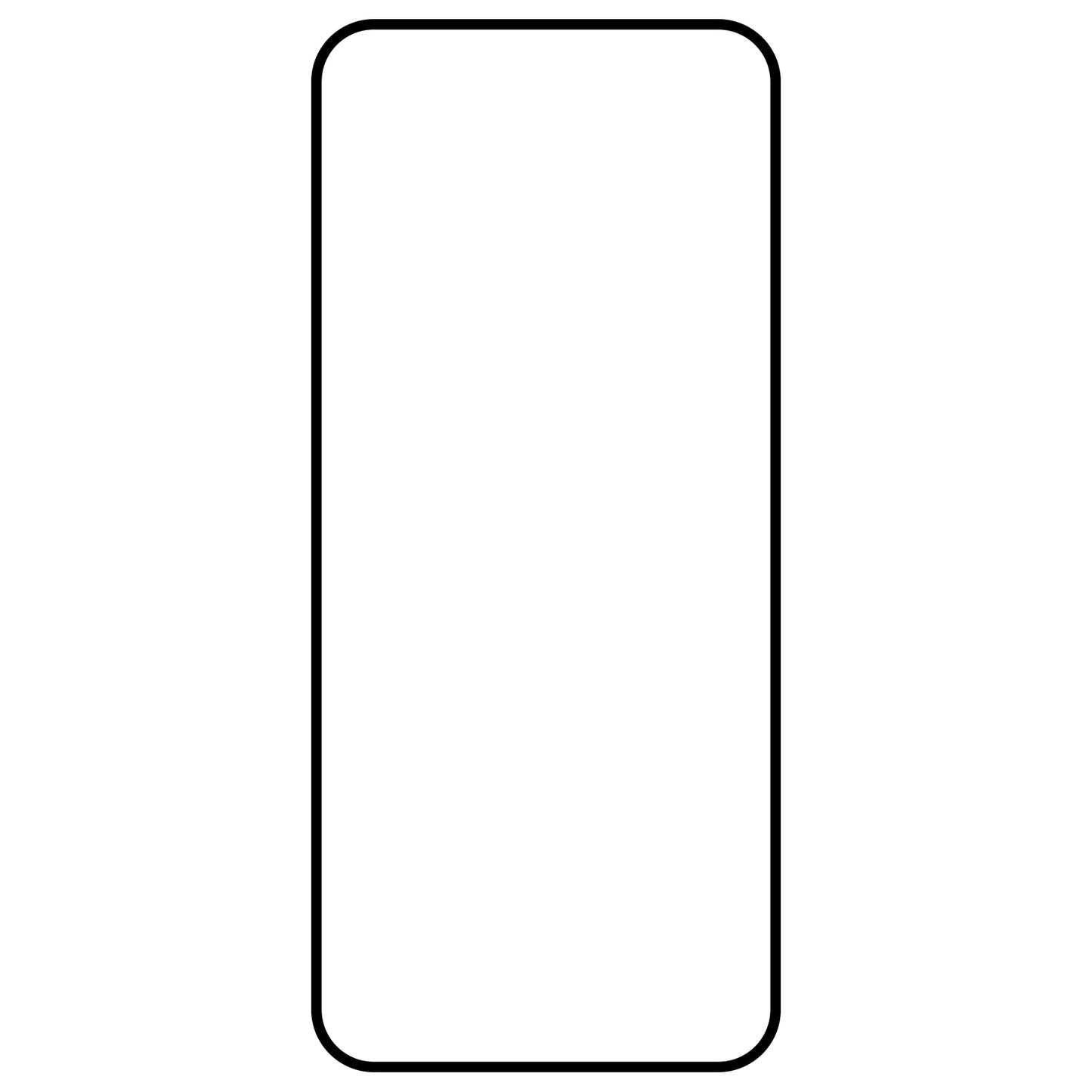 Blue Shield skjermbeskytter for Samsung Galaxy S24 FE S721, skjermbeskyttet glass, full liming, etuivennlig, svart 