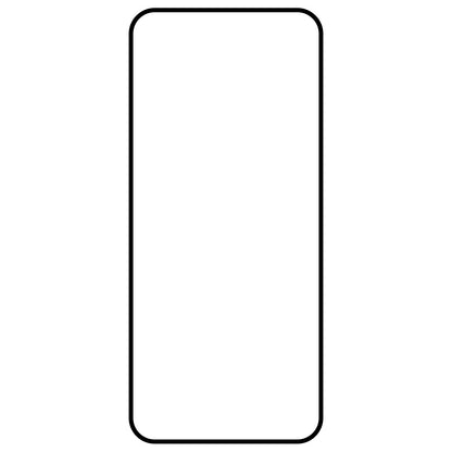 Blue Shield skjermbeskytter for Samsung Galaxy S24 FE S721, skjermbeskyttet glass, full liming, etuivennlig, svart 