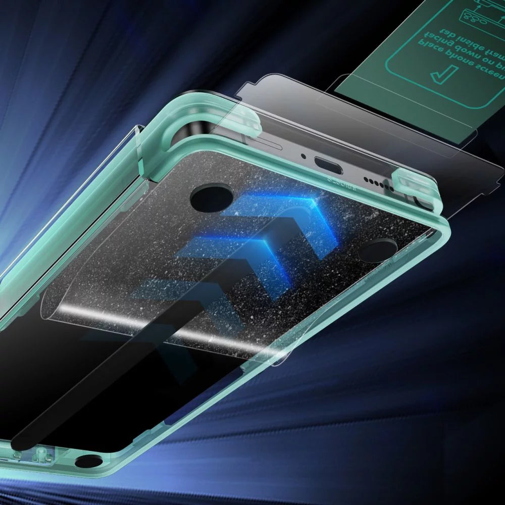Beskyttelsesfilm ESR for Samsung Galaxy S25 Ultra S938, Herdet glass, Full lim, Sett med 2 stykker