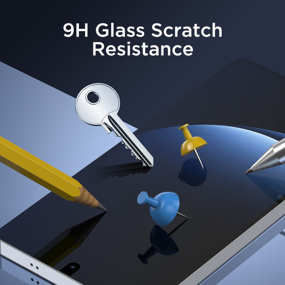 Skjermbeskyttelsesfolie Tech-Protect for Samsung Galaxy S25 S931 / S24 S921, Herdet Glass, Full Lim, Sett med 10 stykker