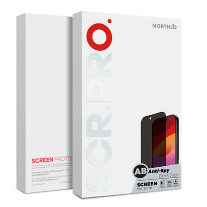 Privacy Northjo skjermbeskyttelse for Samsung Galaxy A57 5G, Herdet glass, Full lim, Sett med 2 stk