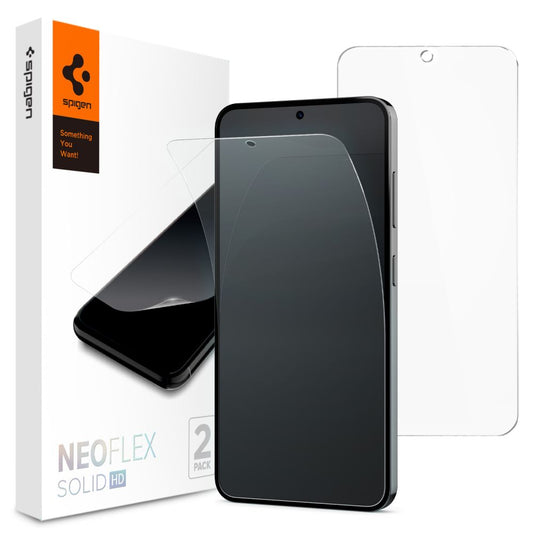 Beskyttelsesfilm Spigen Neo Flex for Samsung Galaxy S24 S921, Plast, Sett med 2 stykker AFL07439