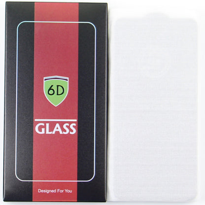OEM skjermbeskyttelse for Apple iPhone 17e / 16e / 14 / 13 Pro, Herdet glass, Full lim, Sett med 10 stk, 6D, Svart
