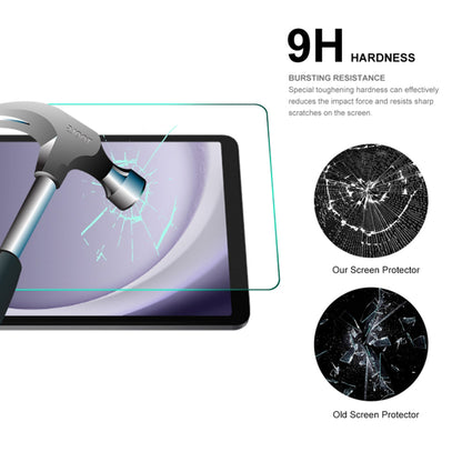 Lito Classic skjermbeskyttelse for Samsung Galaxy Tab A11 / Tab A9, Herdet glass, Full lim, 2.5D