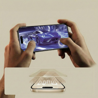 Tech-Protect FIT+ skjermbeskyttelsesfilm for Samsung Galaxy S26 Ultra S948, Herdet glass, Full lim, Sett med 2 stk