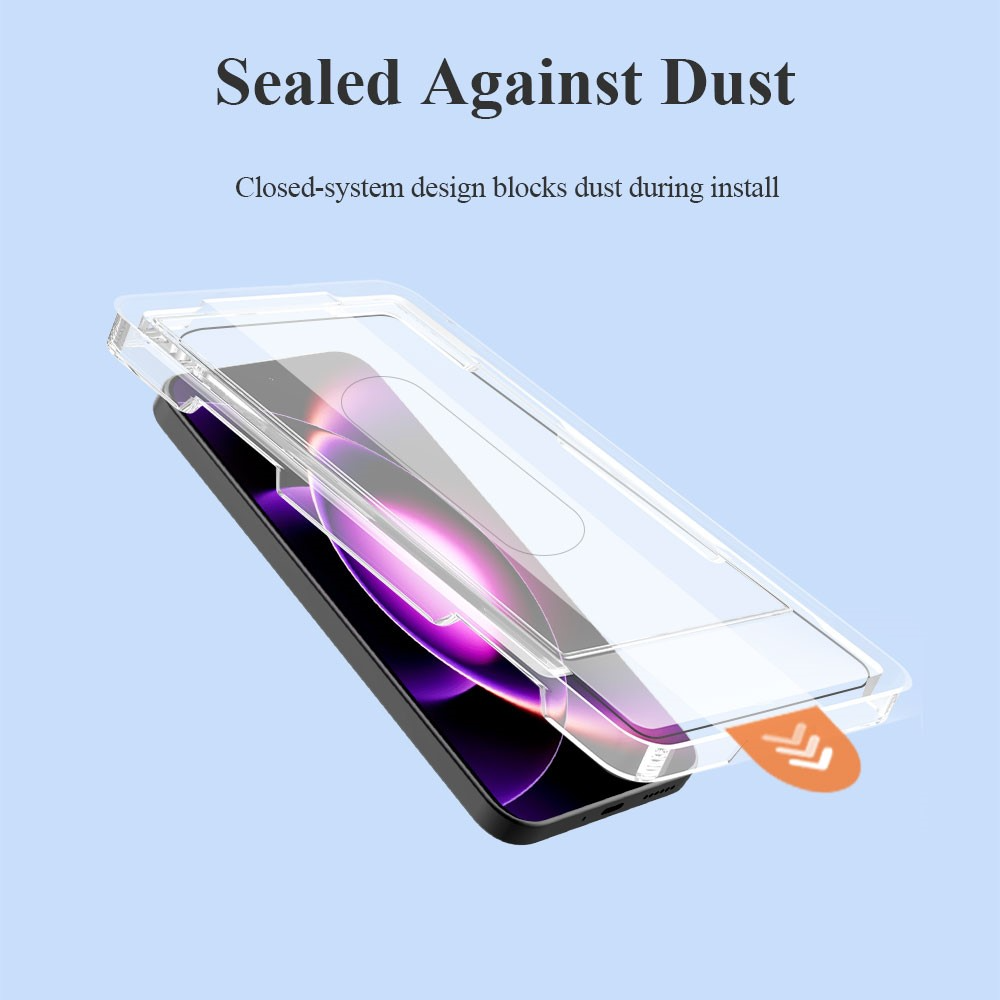 Lereach skjermbeskyttelse for Xiaomi 17T Pro, Herdet glass, Full lim, Svart