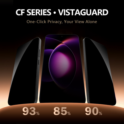Privacy-skjermbeskytter Lereach for Xiaomi 17T Pro, Herdet glass, Full lim, Sett med 2 stk